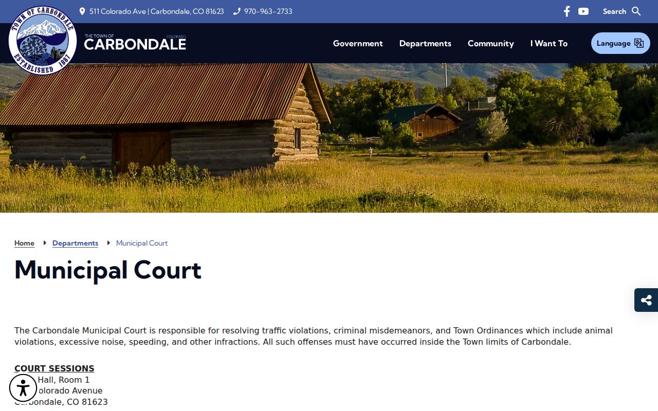 Carbondale municipal criminal court cases in Garfield County
